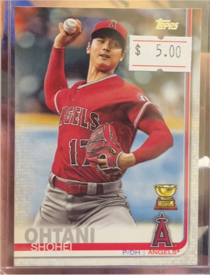 2019 Topps #600 Shohei Ohtani — front