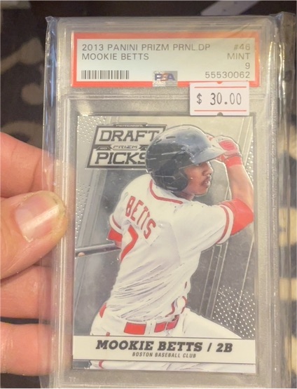 2013 Panini Prizm Perennial Draft Picks #46 Mookie Betts — front