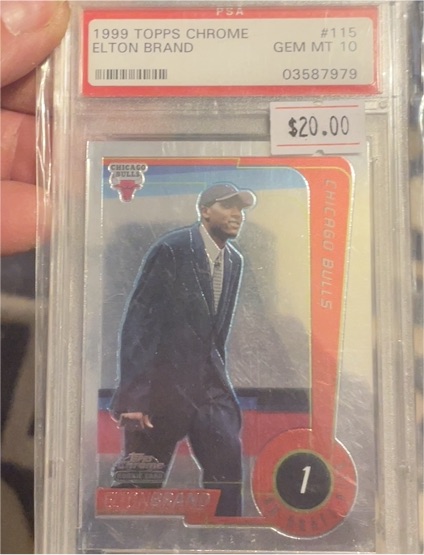 1999 Topps Chrome #115 Elton Brand — front