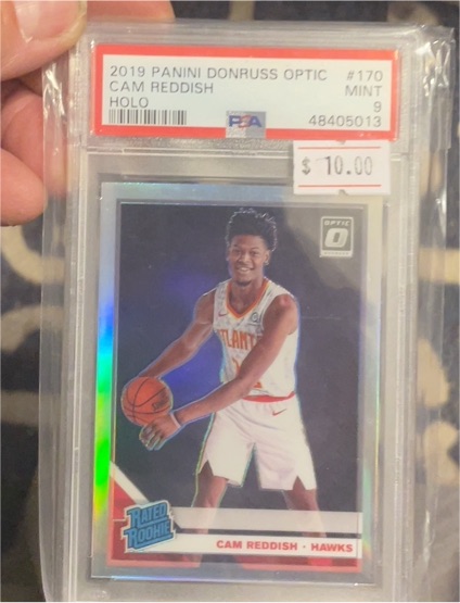 2019 Panini Donruss Optic #170 Cam Reddish — front