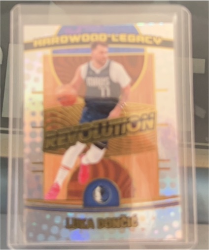 2024-25 Panini Revolution #1 Luka Doncic Hardwood Legacy — front