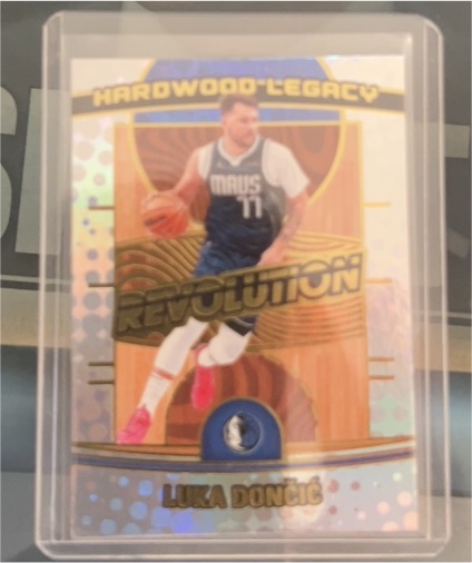 2024-25 Panini Revolution #1 Luka Dončić Hardwood Legacy — front