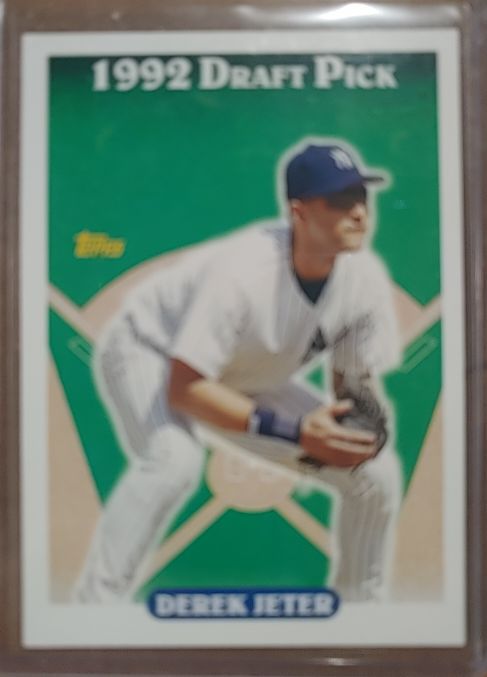 1992 Topps Draft Pick Derek Jeter — front
