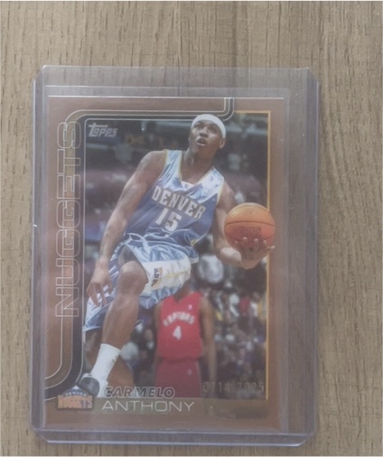 2025-26 Topps #256 Carmelo Anthony — front