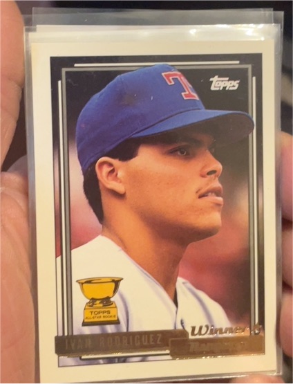 1992 Topps #78 Ivan Rodriguez — front