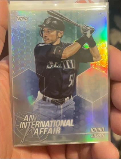 2018 Topps Chrome Update #IA-I Ichiro Suzuki — front
