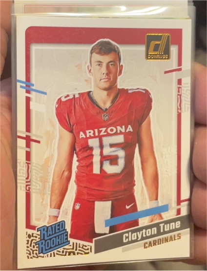 2023 Donruss #36 Clayton Tune Rated Rookie Portrait — front