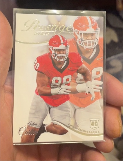 2023 Panini Prestige #344 Jalen Carter — front