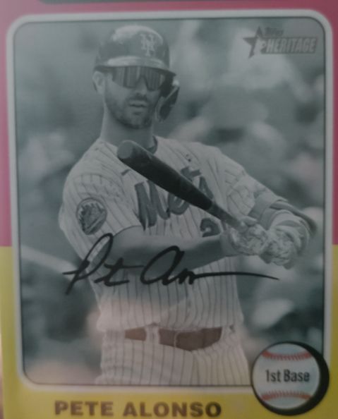 2023 Topps Heritage #Pete Alonso — front