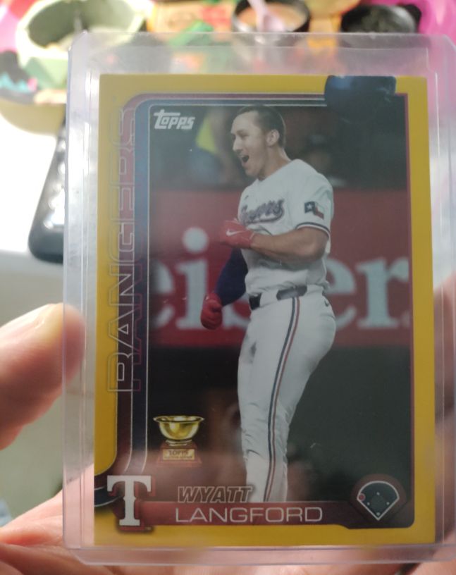 2025 Topps Series 2 #455 Wyatt Langford — front