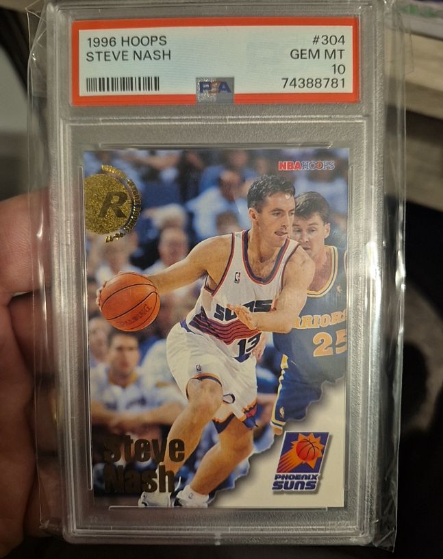 1996 Hoops #304 Steve Nash — front