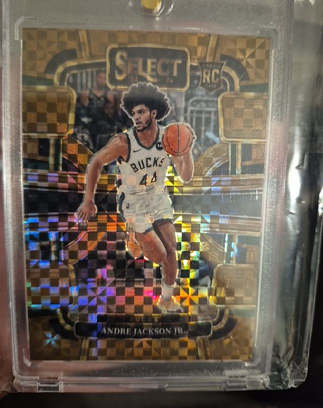 2023-24 Panini Select #98 Andre Jackson Jr. — front