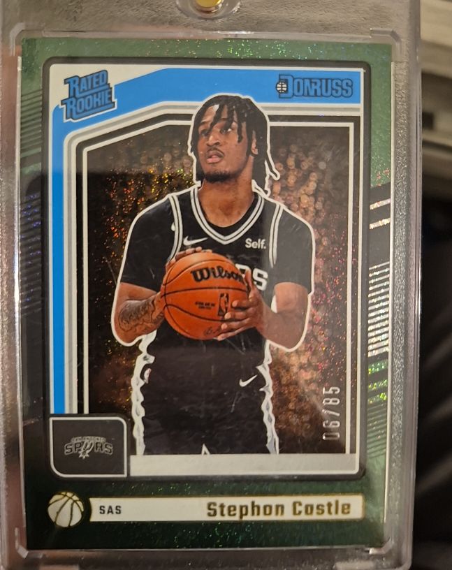 2024-25 Panini Donruss #244 Stephon Castle — front