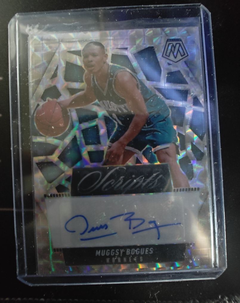 2024-25 Panini Mosaic Scripts #MS-MB Muggsy Bogues — front
