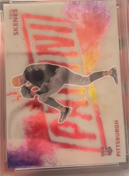 2025 Panini VIP Paul Skenes Color Blast RC — front