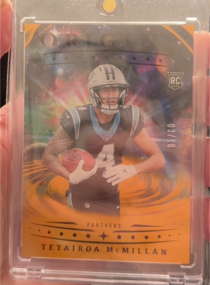 2025 Panini Origins #116 Tetairoa McMillan — front