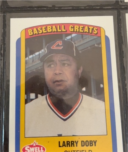1990 Swell Baseball Greats #43 Larry Doby — front
