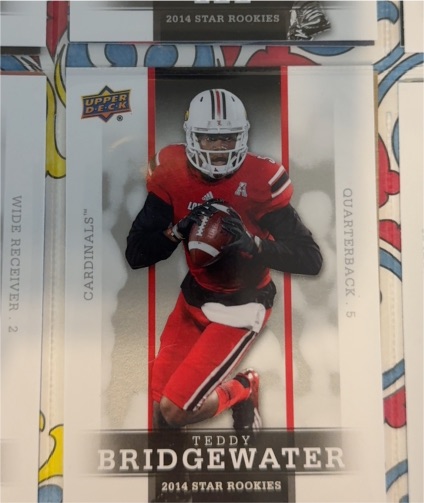 2014 Upper Deck Star Rookies #5 Teddy Bridgewater — front