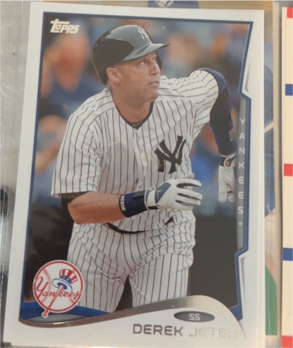 2014 Topps #200 Derek Jeter — front