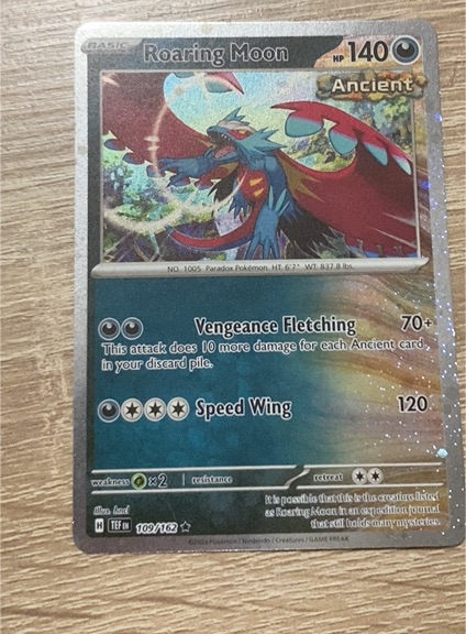 2024 Pokémon #109 Roaring Moon — front