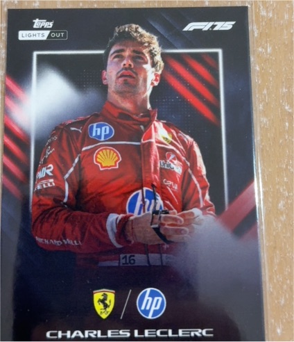 2024 Topps Lights Out F1 Charles Leclerc — front