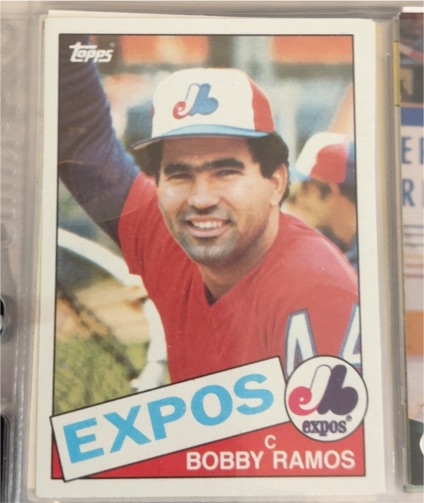 1985 Topps #407 Bobby Ramos — front