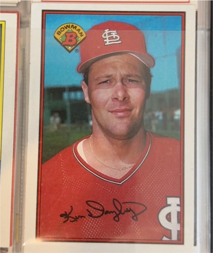 1989 Bowman #428 Ken Dayley — front