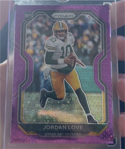 2020 Panini Prizm #363 Jordan Love — front