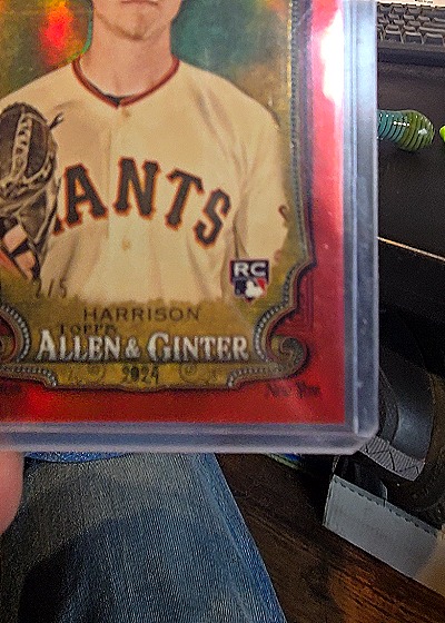 2024 Topps Allen & Ginter #72 Kyle Harrison — front