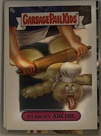 2022 Topps Chrome Garbage Pail Kids Series 5 #197b Starchy Archie — front