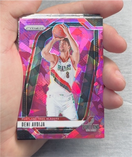 2024-25 Panini Prizm #8 Deni Avdija — front