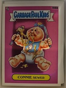 2022 Topps Chrome Garbage Pail Kids Series 5 #198b Connie Sewer — front