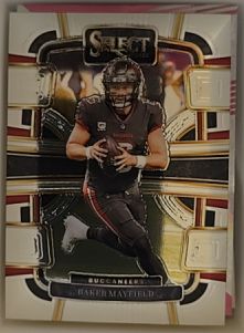 2023 Panini Select #92 Baker Mayfield Tampa Bay Buccaneers — front