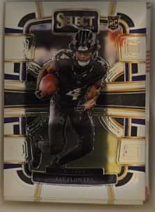 2023 Panini Select #8 Zay Flowers — front