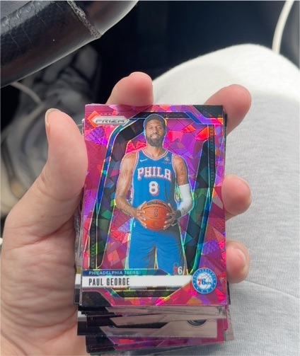 2024-25 Panini Prizm #50 Paul George — front
