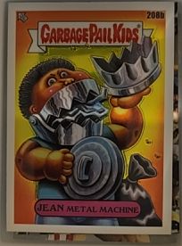 2022 Topps Chrome Garbage Pail Kids Series 5 #208b Jean Metal Machine — front
