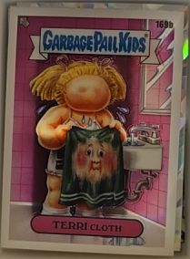 2022 Topps Chrome Garbage Pail Kids Series 5 #169b Terri Cloth — front