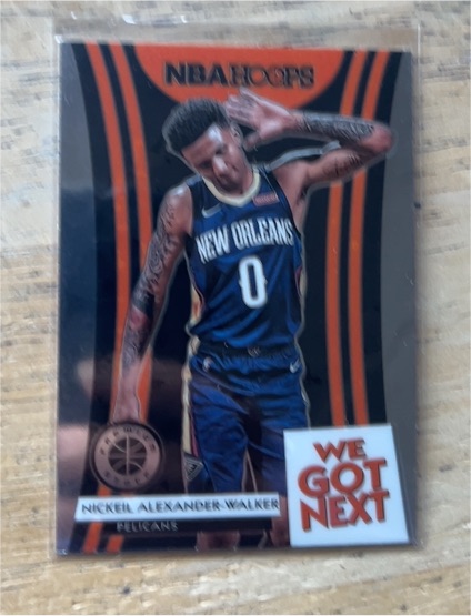 2019-20 Panini NBA Hoops Premium Stock #2 Nickeil Alexander-Walker We Got Next — front