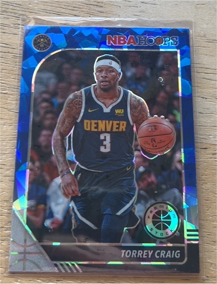 2019-20 NBA Hoops Premium Stock #50 Torrey Craig — front