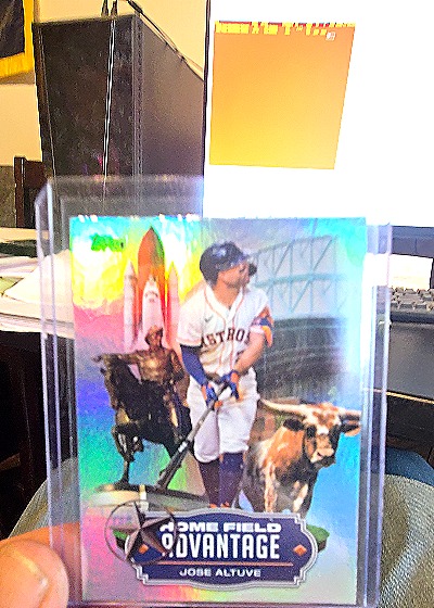 2023 Topps Home Field Advantage #HFA-JA Jose Altuve — front