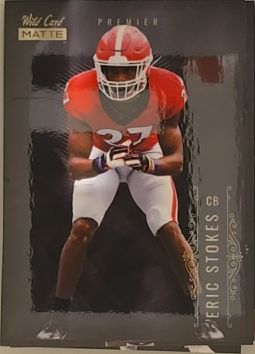 2021 Wild Card Matte Premier #MBC-20 Eric Stokes — front