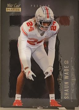 2021 Wild Card Matte #MBC-62 Shaun Wade — front