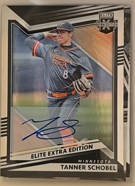 2022 Panini Elite Extra Edition #68 Tanner Schobel — front