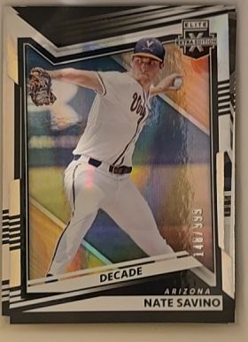 2022 Panini Elite Extra Edition #82 Nate Savino — front