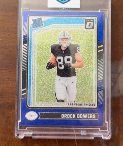 2024 Panini Donruss Optic #215 Brock Bowers — front