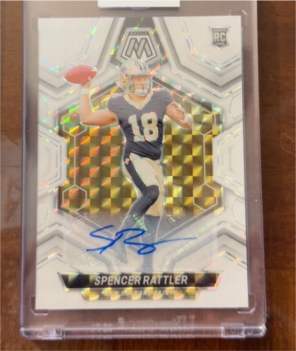 2024 Panini Mosaic #393 Spencer Rattler — front