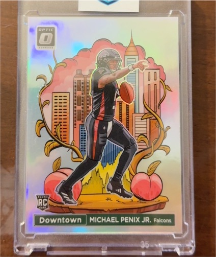 2024 Panini Donruss Downtown #14 Michael Penix Jr. — front