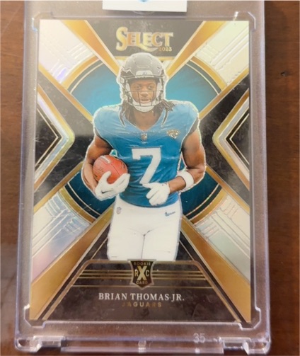 2023 Panini Select #513 Brian Thomas Jr. — front