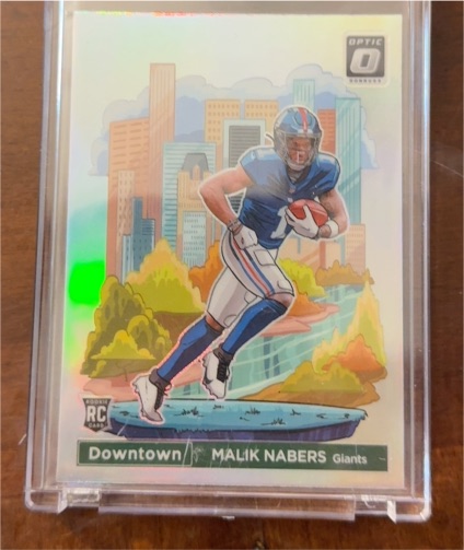 2024 Panini Donruss Optic Downtown #18 Malik Nabers Rookie — front