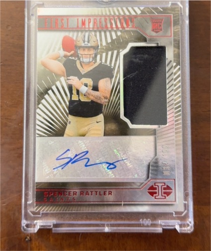 2024 Panini Illusions First Impressions #103 Spencer Rattler — front